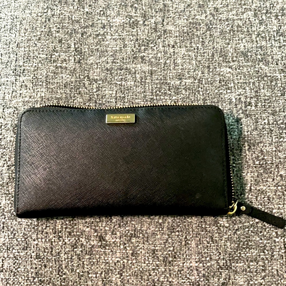 Kate spade black wallet
